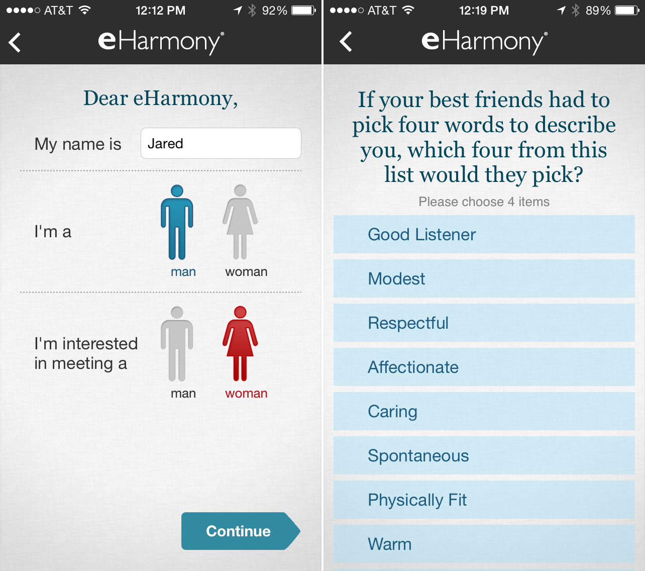 Eharmony Women